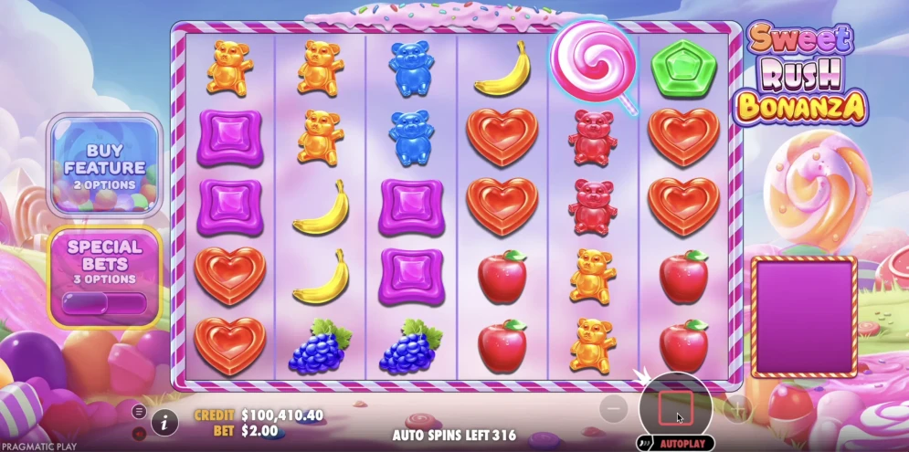 Sweet Rush Bonanza Slot