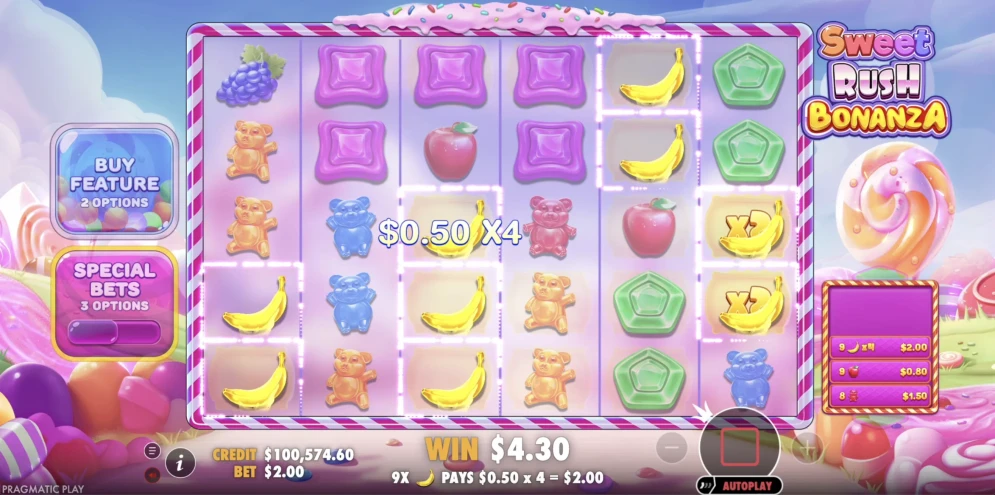 Sweet Rush Bonanza Slot
