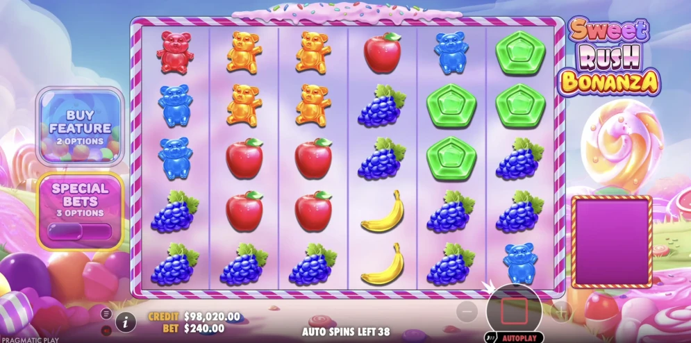 Sweet Rush Bonanza Slot